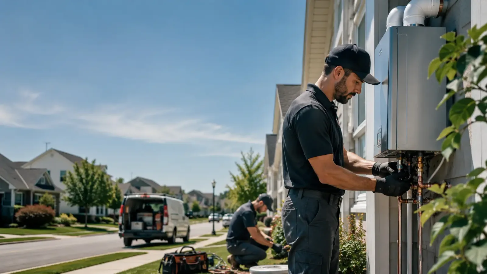 Tankless Water Heater Installation in Hineston, LA